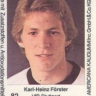 Americana Fußball Bundesliga Stars 1980 Karl Heinz Förster VfB Stuttgart Nr 82