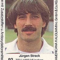 Americana Fußball Bundesliga Stars 1980 Jürgen Strack TSV 1860 München Nr 92