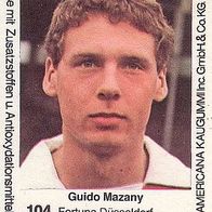 Americana Fußball Bundesliga Stars 1980 Guido Mazany Fortuna Düsseldorf Nr 104