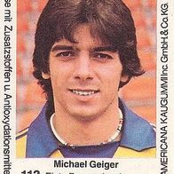 Americana Fußball Bundesliga Stars 1980 Michael Geiger Eintracht Braunschweig Nr 113