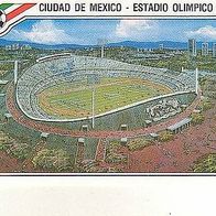 Panini Fussball WM Mexico 1986 Ciudad De Mexicio Estadio Olimpico 68 Nr 18