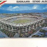 Panini Fussball WM Mexico 1986 Guadalajara Estadio Jalisco Nr 19