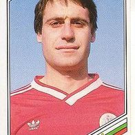Panini Fussball WM Mexico 1986 Georgi Dimitrov Bulgaria Nr 58
