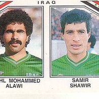 Panini Fussball WM Mexico 1986 Alawi Shawir Iraq Nr 104