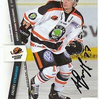 Andrej Strakhov - Wolfsburg DEL Card 2010/11 - Frankfurt Lions + Ingolstadt