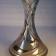 Paul Nagel Glas-Vase mit Tiffany-Dekor