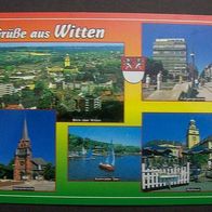 AK Grüße aus Witten an der Ruhr ungelaufen