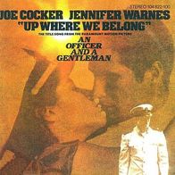 Joe Cocker & Jennifer Warnes - Up Where We Belong - 7" - Island 104 822 (D) 1982