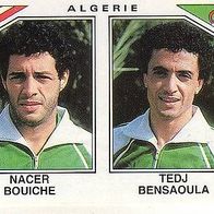 Panini Fussball WM Mexico 1986 Bouiche / Bensaoula Algerie Nr 236