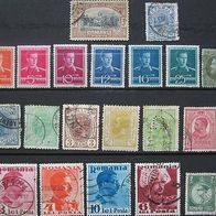 Lot alter rumänischer Marken / 26 Stk. - Rumänien - Romania