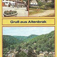 06502 Thale - Altenbrak im Harz 3 Ansichten 1989