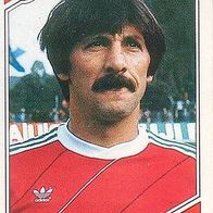 Panini Fussball WM Mexico 1986 Carlos Manuel Portugal Nr 394