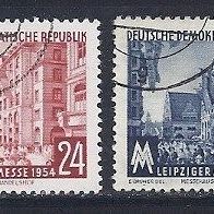DDR 1954, MiNr: 433 - 434 sauber gestempelt (1)