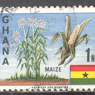 Ghana, 1967, Mais, 1 Briefm., gest.
