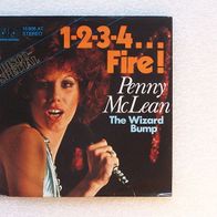 Penny McLean - 1 2 3 4... Fire! / The Wizard Bump, Single - Jupiter 1976