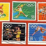 USA 1991 Olympische Sommerspiele kompl. Satz Mi.2155 - 2159 kompl. gest.