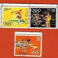 USA 1991 Olympische Sommerspiele kompl. Satz Mi.2155 - 2159 kompl. gest.