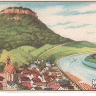 Erdal Heimat Elbe I Stadt und Festung Königstein S 51 Bild 2