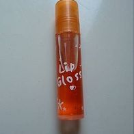 Lippgloss mit Pfirsichgeschmack