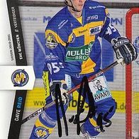 Dave Reid - EHC München 10/11 Card - signiert jetzt Hannover Indians