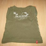 tolles Top / T-Shirt EDC by ESPRIT Gr. 128/134 (0313) khaki