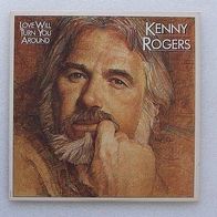 LP - Kenny Rogers Love will turn you around, Liberty-USA 1982