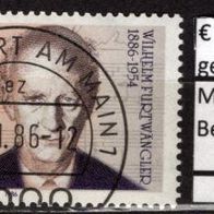 Berlin 1986 100. Geburtstag von Wilhelm Furtwängler MiNr. 750 gestempelt