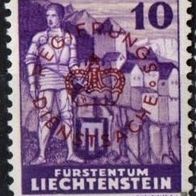 Liechtenstein Dienstmarke postfrisch Michel Nr. 21 - RAR