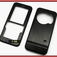 Alu-Case Click-On-Cover Schutzcase schwarz für Sony Ericsson K550i Cyber-shot Handy