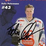 Felix Petermann - AK Nürnberg Ice Tigers 04/05 - Mannheim, München DEB