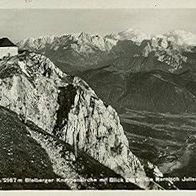 A 9500 Villach er Alpe Bleiberger Knappenkirche um 1927 Julische Alpen