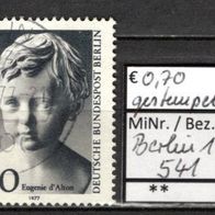 Berlin 1977 200. Geburtstag von Christian Daniel Rauch MiNr. 541 gestempelt -1-