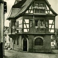 65385 Rüdesheim am Rhein - Assmannshausen Gasthaus > Alte Dorfschänke < 1958