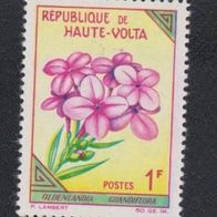 Republick Haute-Volta Sondermarke " Blumen " Michelnr. 121 * *