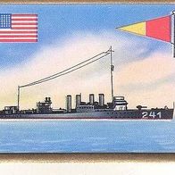Saba Kriegsschiffe Torpedebootszerstörer Childs USA Bild Nr 123
