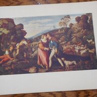 Farbdruck 15 Jacopo Robusti genannt Tintoretto "Die Rettung der Arsinoë" 30 x 40