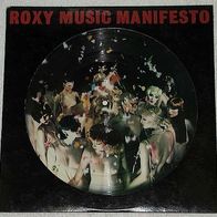 12"ROXY MUSIC · Manifesto (PicDisc RAR 1979)