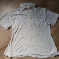 wunderschönes beiges Damenhemd, Unterhemd, Gr. L (44/46)