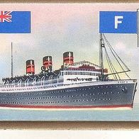 Saba Passagierschiff Queen of Bermuda London Bild Nr 190