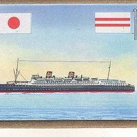 Saba Passagier Motorschiff Tatsuta Maru Tokio Bild Nr 239