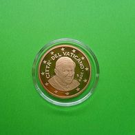 Vatikan 2009 5 Euro-Cent PP in Münzkapsel