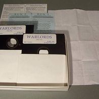 2 x Warlords 1991 IBM 5 1/4" Floppy Disk 1 + 2, Warlord PC Game Orig. mit Rechnung