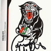 Larry Mitchell - DEL Card Wappen Augsburg Panther