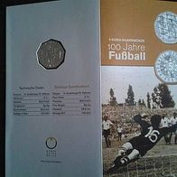Österreich 5 Euro 2004 hgh 100 Jahre Fußballbund