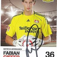 Fabian Giefer - Leverkusen 10/11 AK - Fortuna Düsseldorf