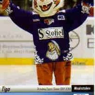 Maskottchen Tigo - Straubing Tigers AK 07/08 unsigniert