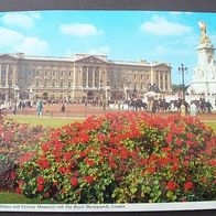 AK GB England Buckingham Palace große Karte 1974 echt gelaufen