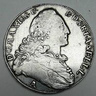 Bayern Madonnen-Taler 1775 A König Maximilian III. Joseph (1745-1777)