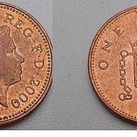Großbritannien 1 Penny 2000 ## Le2