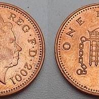 Großbritannien 1 Penny 2001 ## Le2